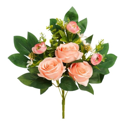 FRONTALE ROSE CM.40 SALMONE